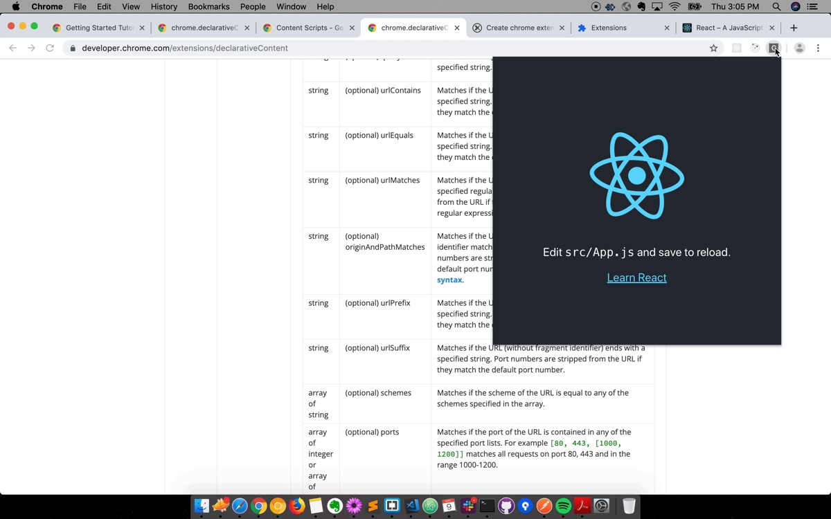 React starter kit for Chrome Extensions with Live Reloading